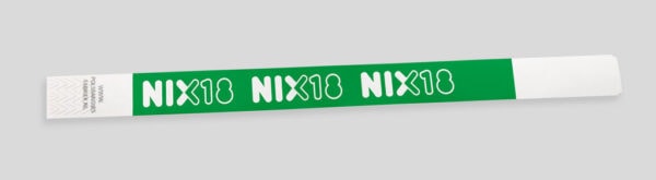 NIX18 Tyvek Polsbandjes los in het groen